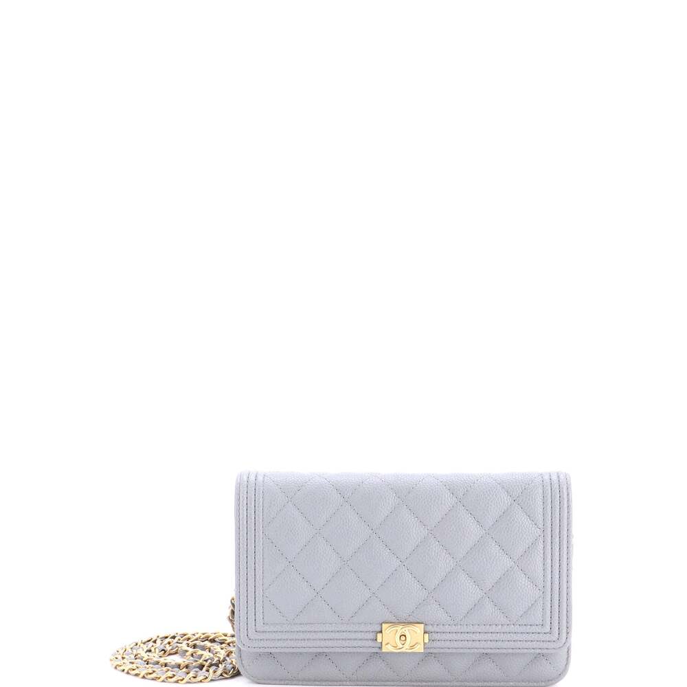 Chanel Boy Wallet On Chain Quilted #270704C33B